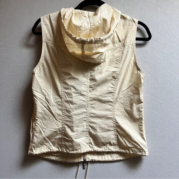 Jean Paul Freiheit 11 cotton full zip hoodie sleeveless vest Sz 6 - Picture 2 of 7